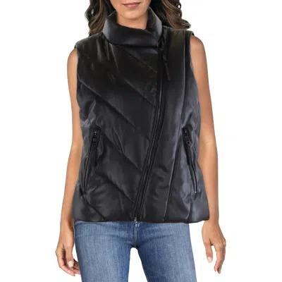 Dkny Womens Quilted Nylon Puffer Vest