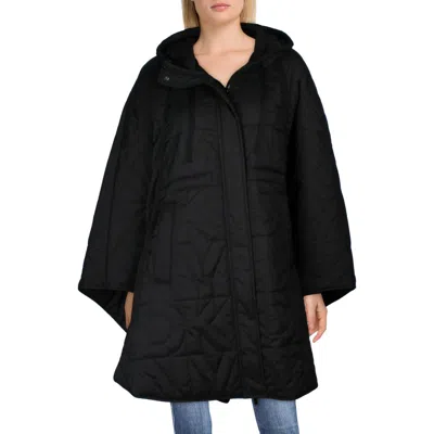 Dkny Womens Quilted Polyester Quilted Coat