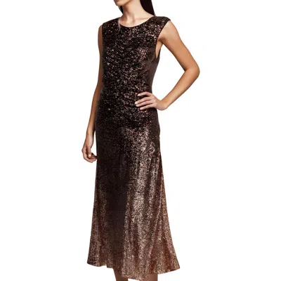 Dkny Womens Sequined Polyester Evening Dress