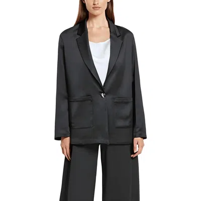 Dkny Womens Solid Business One-button Blazer