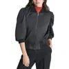Dkny Womens Solid Polyester Puffer Jacket In Black