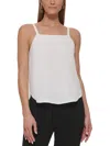 DKNY WOMENS SQUARE NECK CAMISOLE SHELL