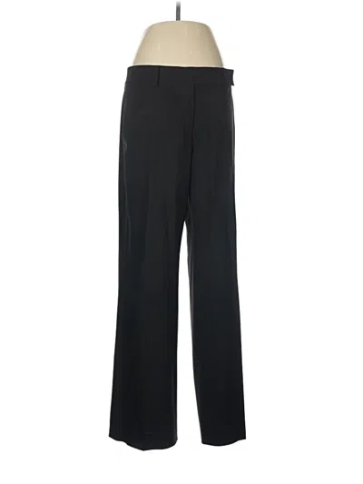 Pre-owned Dkny Wool Pants In Black