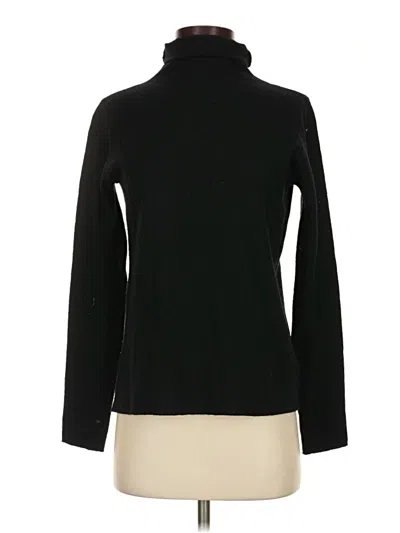 Pre-owned Dkny Wool Pullover Sweater In Black