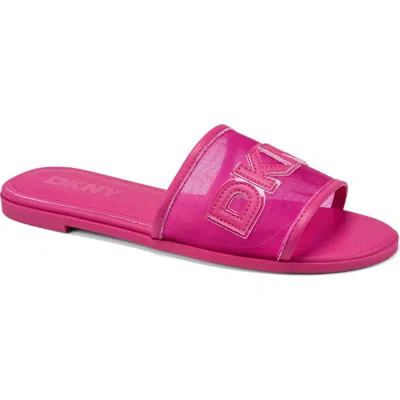 Dkny Wren Slide Sandal In Pink