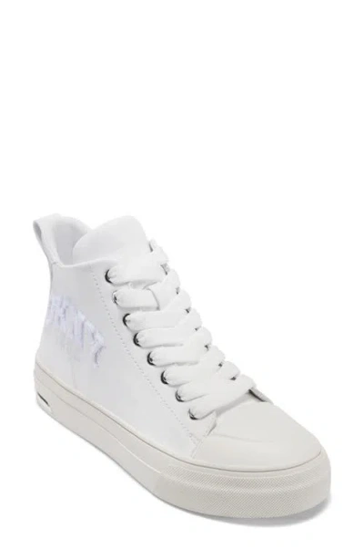 Dkny Yaser Mid Sneaker In Multi