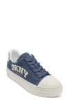 Dkny Women's York Lace Up Sneaker In Blue