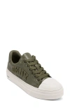 Dkny Women's York Lace Up Sneaker In Green