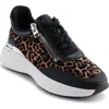 Dkny Zacata Platform Wedge Sneaker In Brown