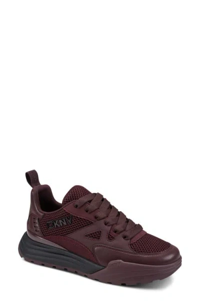 Dkny Zanira Platform Sneaker In Brown