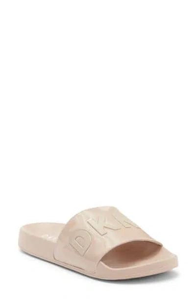 Dkny Zinna Pool Slide Sandal In Nude