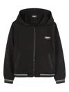 Dkny Kapuzenjacke Mit Reissverschluss In Black