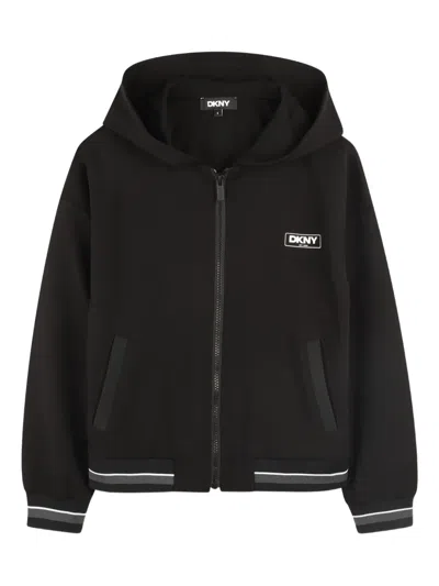 Dkny Kapuzenjacke Mit Reissverschluss In Black