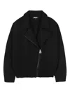 Dkny Zip-up Jacket In Black