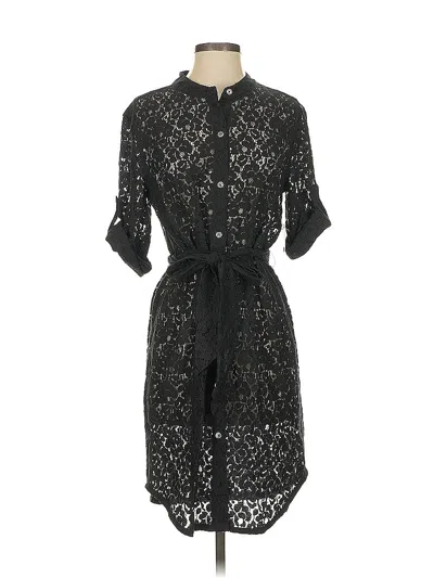 Pre-owned Dknyc Casual Dress In Black