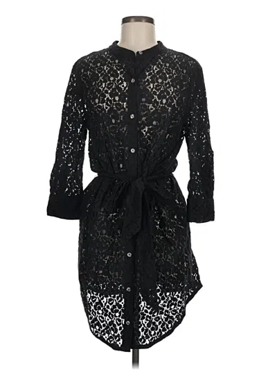 Pre-owned Dknyc Casual Dress In Black