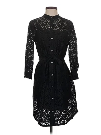 Pre-owned Dknyc Casual Dress In Black