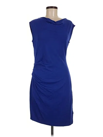 Pre-owned Dknyc Casual Dress In Blue