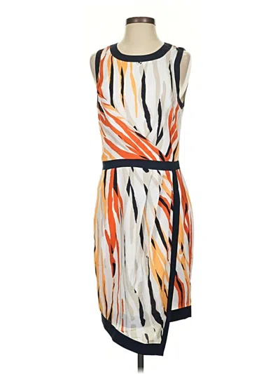 Pre-owned Dknyc Casual Dress In Orange