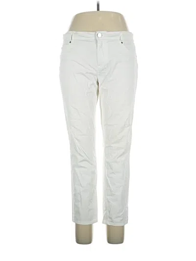Pre-owned Dknyc Casual Pants In Ivory
