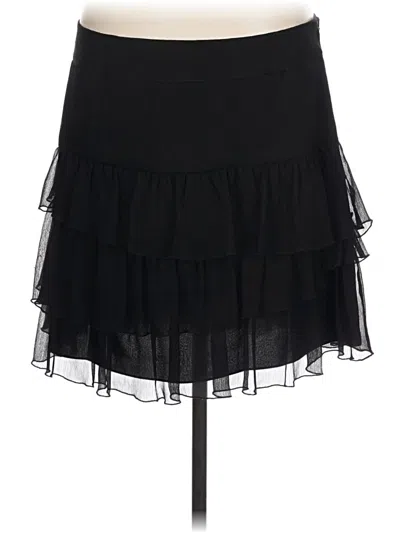Pre-owned Dknyc Formal Skirt In Black