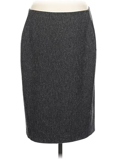 Pre-owned Dknyc Formal Skirt In Gray