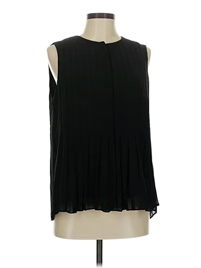 Pre-owned Dknyc Sleeveless Blouse In Black