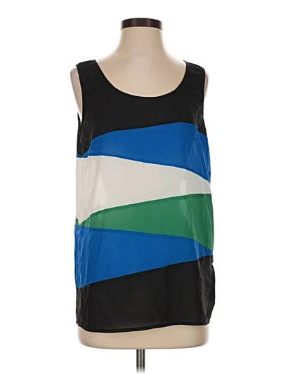 Pre-owned Dknyc Sleeveless Blouse In Blue