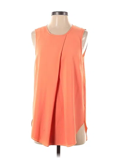Pre-owned Dknyc Sleeveless Blouse In Orange
