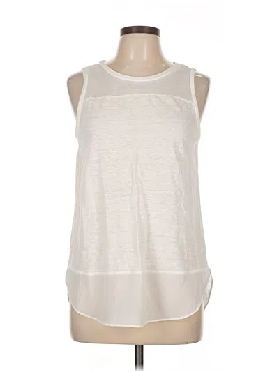 Pre-owned Dknyc Sleeveless T-shirt In White