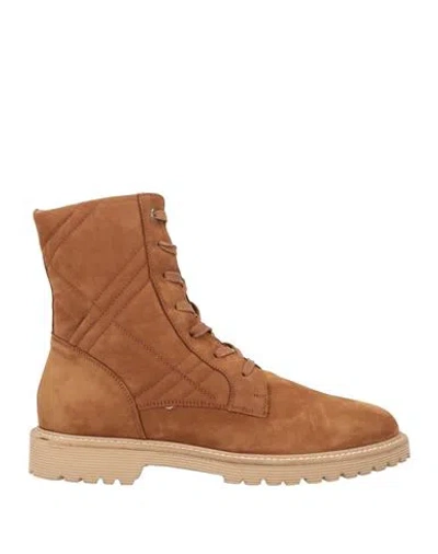 Dl Sport® Dl Sport Woman Ankle Boots Camel Size 11 Leather In Beige