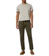 Dl1961 - Men's Jay Track Chino Pants In Army Green Stripe In Multi