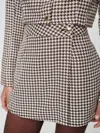 Dl1961 - Women's Andi Wrap Skirt In Black/white In Multi
