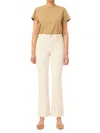 Dl1961 - Women's Bridet Intrasculpt Boot Jean Manilla High Rise Crop In Manilla Coduroy In Multi