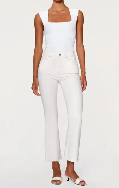 DL1961 - WOMEN'S BRIDGET BOOT CUT JEAN IN WHITE