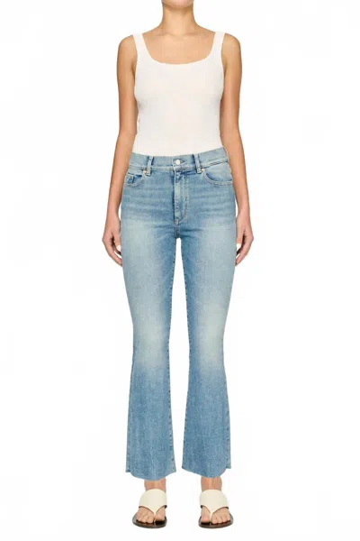 Dl1961 - Women's Bridget Boot High Rise Crop Jean In Aged Mid