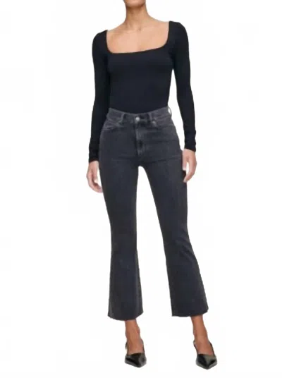 Dl1961 - Women's Bridget Boot High Rise Instasculpt Crop Jeans In Nightshade In Gray