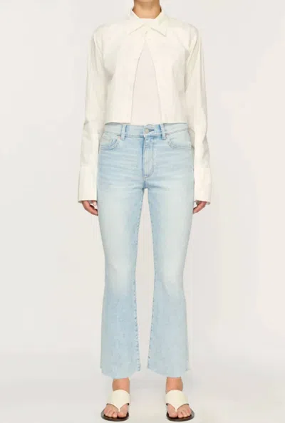 Dl1961 - Women's Bridget Boot High Rise Instasculpt Jean In Positano In Blue