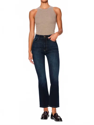 Dl1961 - Women's Bridget Boot High Rise Instasculpt Jeans In Thunderbird In Blue