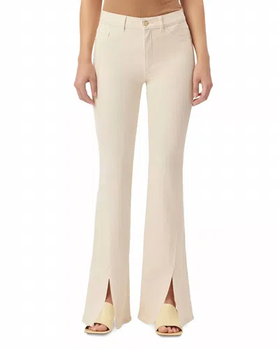 Dl1961 - Women's Bridget Boot High Rise Jeans In Ecru In Neutral