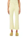 Dl1961 - Women's Bridget Boot High Rise Instasculpt Crop In Light Limeaid