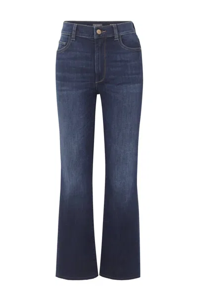Dl1961 - Women's Bridget Boot High Rise Jeans In Thunderbird In Blue