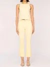 Dl1961 - Women's Bridget Boot High Rise Pants In Pale Yellow In Multi