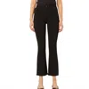 Dl1961 - Women's Bridget Boot Jean Hendrson High Rise Inttasculpt Crop In Black In Black