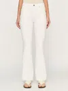 Dl1961 - Women's Bridget High Rise Boot Cut Jeans In White In White