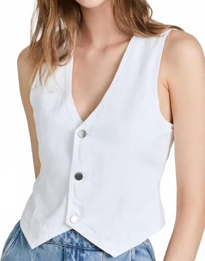 Dl1961 - Women's Denim Vest In White