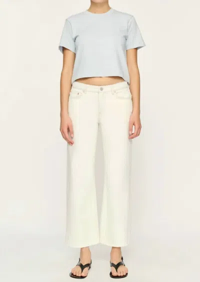 Dl1961 - Women's Drue Low Rise Straight Ankle Jeans In Vapor In Neutral