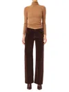 Dl1961 - Women's Bridget Coated Bootcut Jean In Dark Mocha In Multi