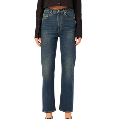 Dl1961 - Women's Enora Cigarette High Rise Jeans In Broadbay In Blue