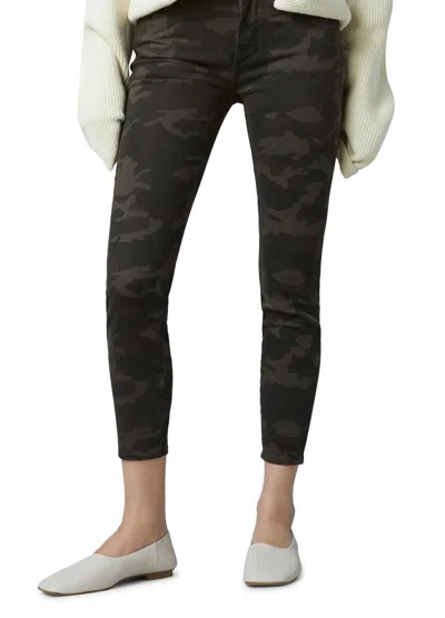DL1961 - WOMEN'S FLORENCE INSTA SCULPT MIDRISE CROP SKINNY JEANS IN DARK CAMO
